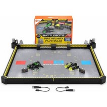 HEXBUG 배틀봇 아레나 맥스 아동용 멀티플레이어 로봇 보드 게임 리모컨 장난감 배터리 포함 만 8세 이, 01 68169