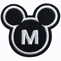 와펜 A203 - 미키 M 캐릭터 마크 패치
