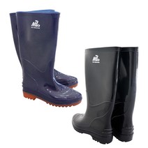 맥스메가다인 프리미엄 고무장화 방수장화 갯벌장화, 남성용블랙, 275