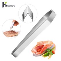 생선 비늘 제거 기 튐방지 물 고기 치기 강판 스크레이퍼 Scaler Scraper fish tool s 뼈 족집게 스테인레스 뼈 펜치 클립 치킨 깃털 리무버 돼지 머리 족집게 바, 없음, 한개옵션0