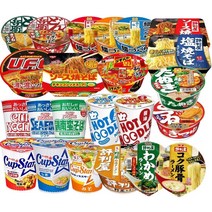 일본 컵라면 12종 세트, 12개