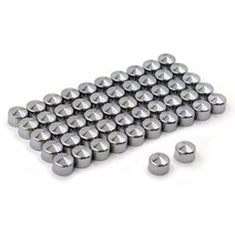 애프터마켓 오토바이 부품 52pcs 블랙 볼트 캡 토퍼 커버 너트 2004-2015 할리 스포츠스터 엔진 크롬, 협력사, mt247-019-cd