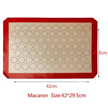 실리콘타공매트 실패드 베이킹 샌드위치유산지 마카롱 비 스틱 실리콘 베이킹 매트 쿠키 패드 롤링 반죽