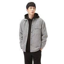 앤듀 남성 패딩 패턴 셔켓 O184JP230P