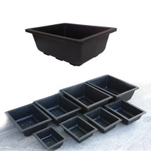 분재화분 15치 블루베리 텃밭 사각 미니 화분