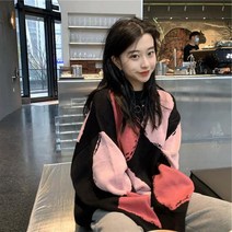 톱 여성 겨울 스웨터 꽈배기 골지 가오리 그라데이션 니트 숄 목폴라 티셔츠 후드 티 셋업 집업