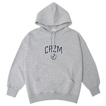 크로젬 주니어 남녀공용 특양면 스쿨 로고 오버핏 후드 CRZHDJ 177