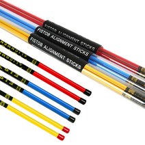 피스탑 고퀄리티 얼라인먼트스틱 5종 택1/골프스윙연습기, 흰색