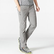 Lngxo 빠른 건조 방수 하이킹 바지 남성 여름 통기성 야외 캠핑 바지 등산 트레킹 사냥 산 바지