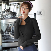 필라테스 요가 헬스장 운동용 집업 자켓 상의 아우터