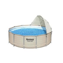 Bestway 58681E 지상 수영장 캐노피 UPF 40+ 자외선 차단