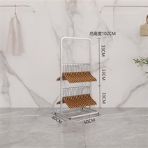 고양이 강아지 옷장 행거 스태딩 옷걸이 랙 정리 반려동물 의상 골드, C