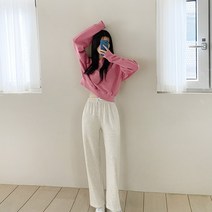 잇진 여성 컴포터블 일자 밴딩 트레이닝 팬츠