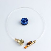 플랫 버너Jeebel-야외 가스 스토브 캠핑 프로판 리필 어댑터 버너 LPG 플랫 실린더 탱크 커플러 병 저장, 04 blue