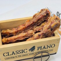 네츄럴펫스낵 강아지 수제 간식 돼지꼬리뼈 100g 1개(주문 후 제작)