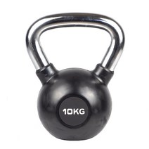 바투 4kg~32kg 블랙크롬 케틀벨, 10kg, 1개