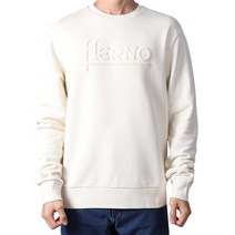 [에르노] [명품] 22FW 남성 로고 맨투맨 아이보리 JG00004UR50017 1100