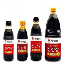 청정원 양조간장 두번달여 더진한 햇살담은 진간장, 진간장500ml, 당산 본상품선택