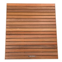 방킬라이 건식화장실매트 35종 욕실나무발판 베란다발판 욕실원목발판 현관, 40x50cm개, 사각