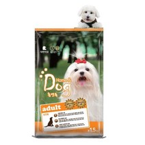 홈앤독 애견사료 어덜트 1.5kg 번호 32999EA, 본상품선택