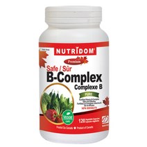 뉴트리돔 비타민 비 컴플렉스 200mg 120 식물성 캡슐 (비타민B / 피로 회복)