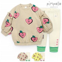 삠뽀요 둥둥하트상하복