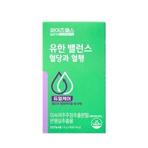 유한 밸런스 혈당과 혈행 90포, 162g, 1개