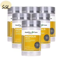 [6통] 헬씨케어 프로폴리스 3800mg 200정x6EA SGL, 6개, 200개