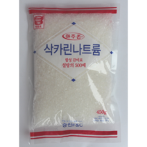 맷돌표 아주존 삭카린나트륨 450g, 4개