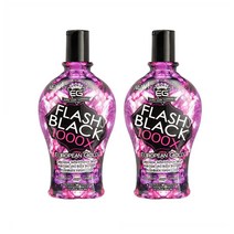 European Gold Flash Black 1000X 유러피언 골드 플래쉬 블랙 인도어 실내 기계 태닝 로션 354ml 2개 Indoor Tanning Lotion, 1세트