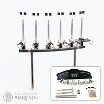 어디든받침틀 라운드 꽂기형 2단 3단 5단 6단, 6단(수직 받침다리 받침대 포함)