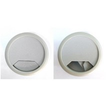 가구전선캡 전선정리 컴퓨터전선정리 전선구멍마개, 65파이(진회색)