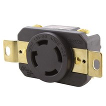 AC WORKS 플러시 마운트 산업용 잠금 등급 리셉터클 (NEMA L15~30R)215845, NEMA L15-30R