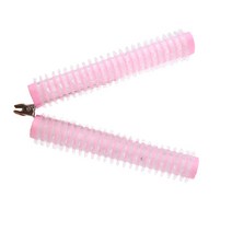 뿌리 볼륨집게 셀프뿌리펌 앞머리롤 웨이브 집게, 1개, 진핑크