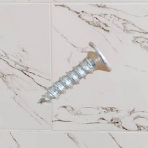 삭개오 십자 나사못 1.5CM 피스못 철 아연도금