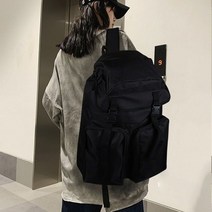 MJ인터마켓 빅 포켓 포인트 스타일리쉬 캐주얼 백팩 리암 여성백팩 학생가방 9W8FA011
