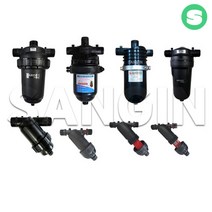 상인농자재 하우스여과기 농업용여과기 모음 에코 아리수 디스크식 망식 토네이도 아주드 TK Y형 40mm 50mm 관수자재, 토네이도_50mm