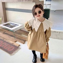 프랜치 빅카라 퍼프소매 원피스 아동복 아동원피스 여아원피스 아동봄옷 여아옷 여아의류 여자아동복 여자아이옷 키즈원피스 유아동복