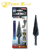 타이거제스트 멀티 블랙 스텝드릴 Z-MST313(소) 알루미늄 티타늄 74mmX12mm