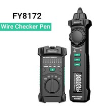 Lan 케이블 POE 와이어 검사기 디지털 LCD Cat5 Cat6 테스트 전화 네트워크 와이어 트래커 RJ45 RJ11 토너 도구 부품 FY8172, CHINA