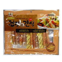건강한 반려견 푸들 간식 비스켓 사사미 300g 골든리트리버 먹이, 1개
