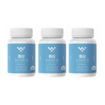올데이원 류신 프리미엄정 유청 단백질 정 1000mg 180정 6개월분, 3통(6개월분)