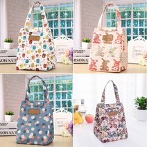 예쁜창고 캐릭터 보냉백 보냉가방 최저도전! 사계절 다용도 쿨러백 런치백 도시락가방, 브루고뉴블루