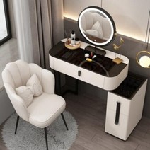 [해외] 드레싱 테이블 침실 현대 간단한 드레 화장대 직구, 20.1 set 80cm