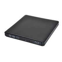 외부 bluray 드라이브 usb 3.0 광학 드라이브 bd rw 버너 라이터 portatil 외부 블루 레이 플레이어 cd/dvd rw pc/노트북/애플 용|광학 드라이브|, Black