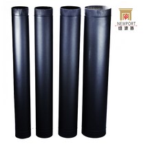 실내벽난로 주물 화목난로 펠렛난로 가정용불멍 연통 후드, 길이 50cm
