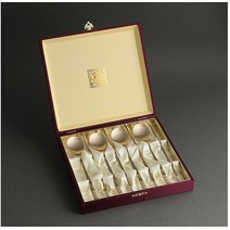 무병다복 희 국산 전통 방짜 유기 고급 건강 각인 4인용 가족 수저 답례품 기념품 선물세트+쇼핑백, 수저4