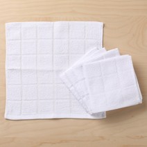 [모던리빙] 행주 순면 극세사 컬러 카페 주방 수건 타올, [모던리빙] 패턴물수건 행주 20g 흰색, 20매