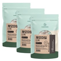 첨가물없는 캐모마일 삼각 티백 카페인없는 차, 3개, 50티백