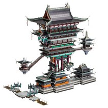 MU 3D 금속 DIY 직소 퍼즐 성인용 어린이용 문 팰리스 페글라이 요정 섬 모델 키트 레이저 절단 선물, [04] D